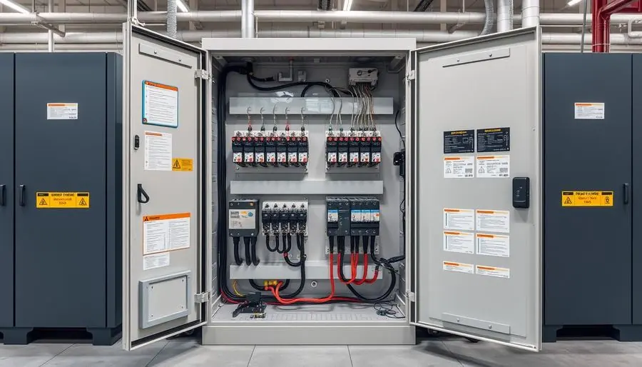 Quadro de comando elétrico